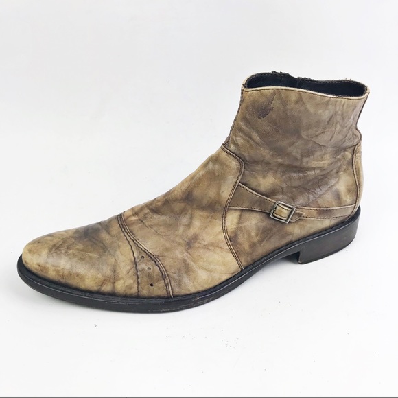 italian leather dress boots